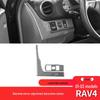 Carbon Fiber Rearview Mirror Switch Sticker for 01-03 Toyota RAV4 Interior
