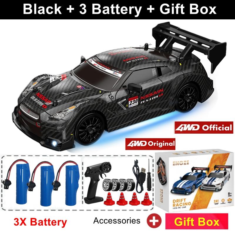 4WD RC Drift Car Remote Control GTRPRO AE86PRO Model 4x4 Racing RTR Radio Truck Vehicle Toy Gift for Boy Girl Children Kids Adult