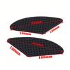 2pcs Motorcycle Gas Knee Non-slip Protection Pad Decal Fuel Tank Side Decoration Stickers Auto Accessories for Kawasaki / Honda