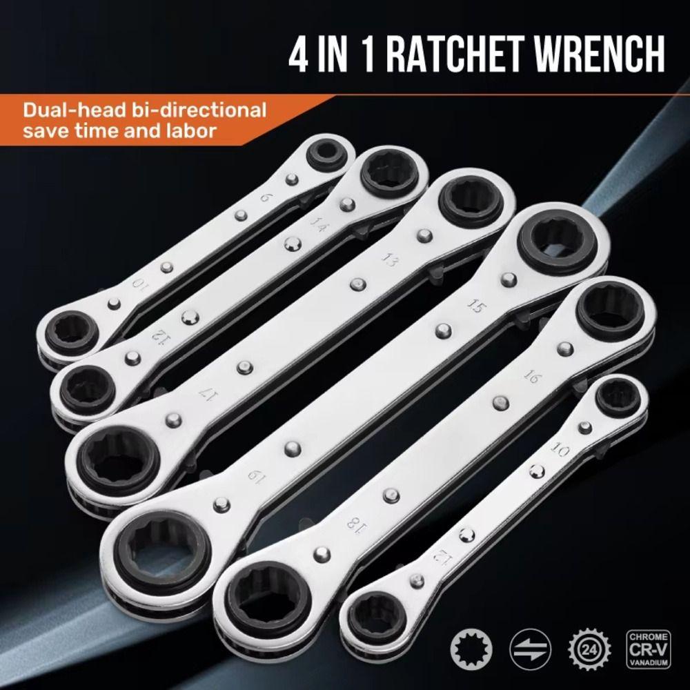 1Pcs 6-8-10-12mm 15-17-19-21mm Socket Wrench Adjustable Socket Spanner  for HVAC Access Valves