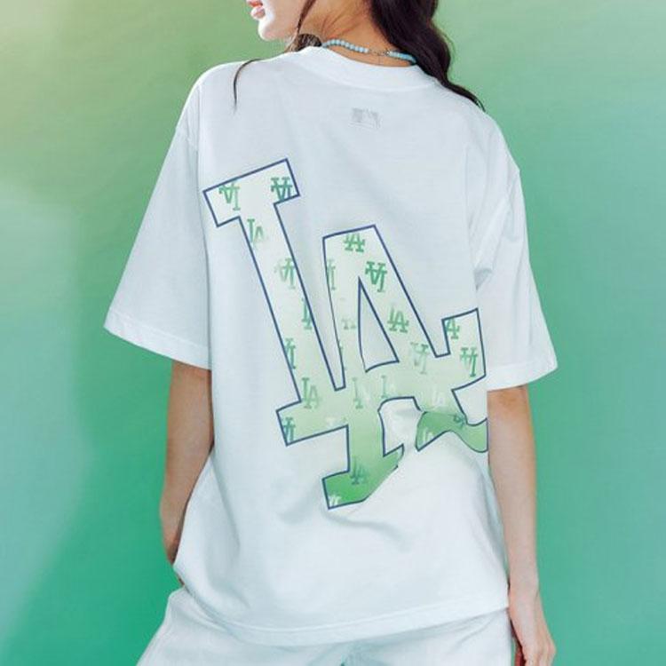 New MLB Los Angeles Dodgers T Shirts Unisex White 3ATSM0633-07WHS