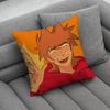 EEddsworldsS Веб-драма Наволочка Диван Гостиная Спальня Изголовье Спинка Подушка Квадратная Подушка Время для Сна