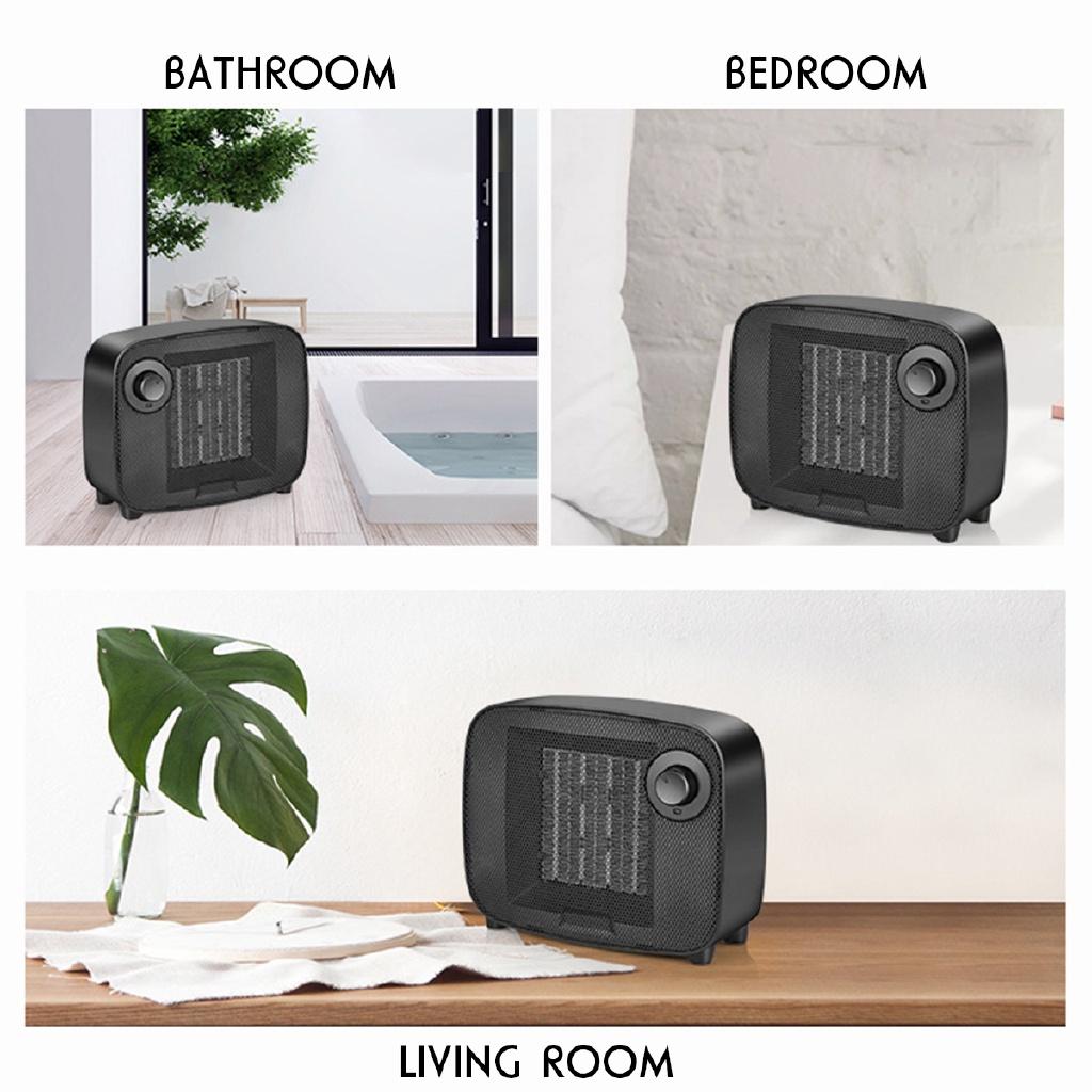 Маленький портативный обогреватель-вентилятор 1500 Вт Электрический комнатный мини-обогреватель-вентилятор 220 В Настольный вентилятор Портативный обогреватель Воздуходувка