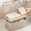 Дорожная сумка для одежды, нижнего белья, бюстгальтеров, носков, сумка для хранения, переносная сумка-органайзер для косметики, большая вместимость, складная сумка для хранения