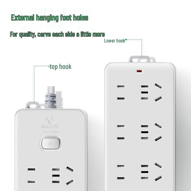 Bull GN-402 6-Outlet Power Strip