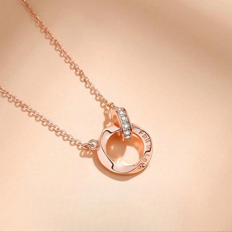 Ожерелье для пар, памятный подарок «Отдаленная любовь», мужская и женская цепочка на ключицу