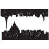 Giant Repositionable Stickers Paris, Cityscape 193x43