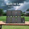 NEWSMY A60 60W Portable Foldable Solar Panel Charger USB Type‑C DC Port with DC Adapter Kit 24% Conversion Efficiency Waterproof Outdoor Camping