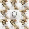 Smooth Hair Rope Hair Accessories Hair Loop New Metal Hair Tie  Women
