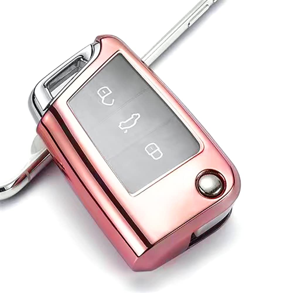 VW Volkswagen Эксклюзивный чехол для ключей Натуральная кожа Брелок Жук Golf Polo Polo Passat