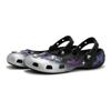 Crocs Классический Балет 811 Производство, Лунный Закат Галактика Клоги Женские Черный Синий Фиолетовый 211994-001(Team80-S-BOX)