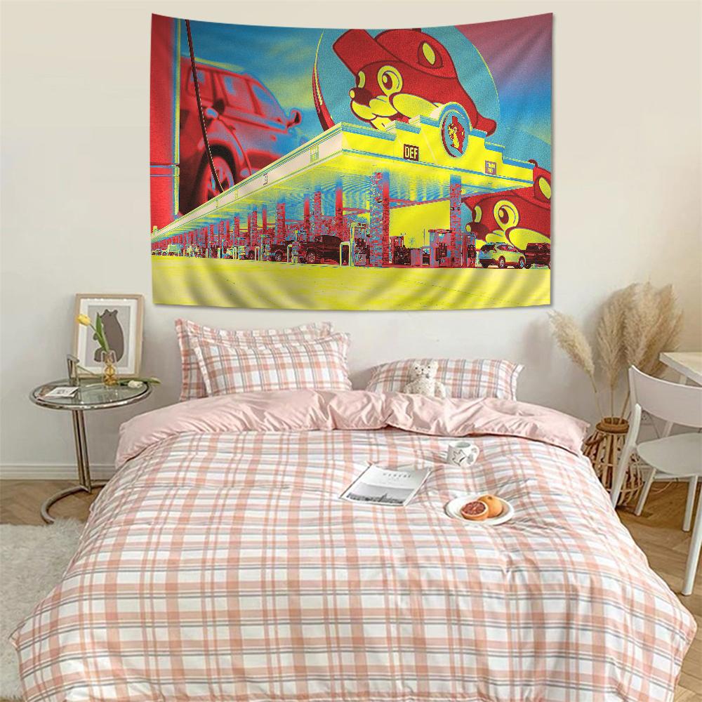 BucsEes Hippie Wall Hanging Tapestries Art Science Fiction Room Home Decor Kawaii Room Decor