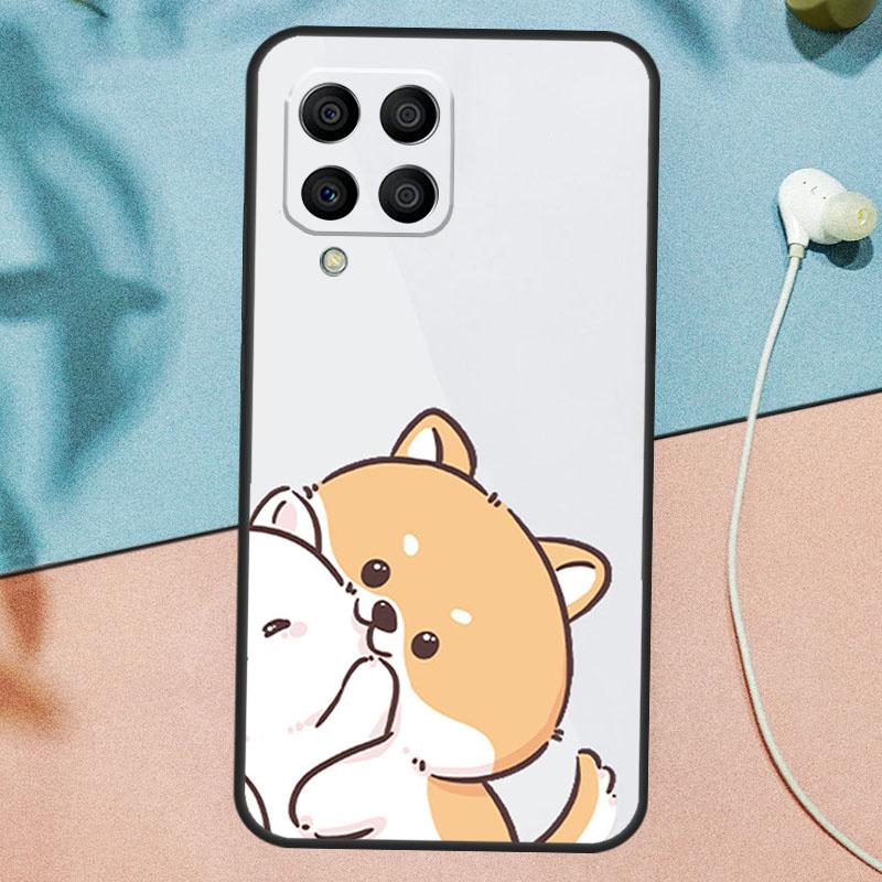 Забавный Чехол с Животными Кошки Собака Тигр Пара Для Samsung Galaxy M54 M14 M34 M13 M53 M56 M52 M32 M16 M11 M21 M31 M35 M12 M15 M36 M55
