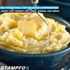 STAMPFOX Edelstahl Kartoffelstampfer Kartoffelpresse Kartoffelquetsche Stampfer