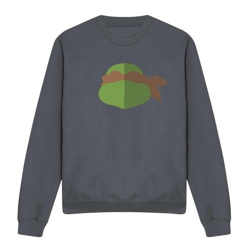 Teenage Mutant Ninja Turtles Толстовка унисекс для взрослых с изображением лица Микеланджело