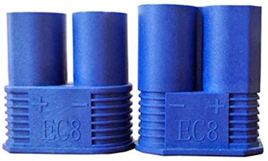 FLY 5 Pairs EC8 Connector Plug Male Female Gold Bullet Banana Plug Connectors for RC ESC Lipo Devices and Electric Motors 8.0mm