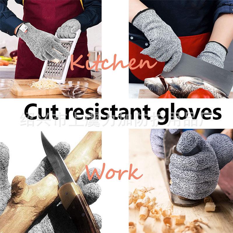 HPPE Level 5 Cut-Resistant 10-Gauge Gloves – Protective Accessory & Gift