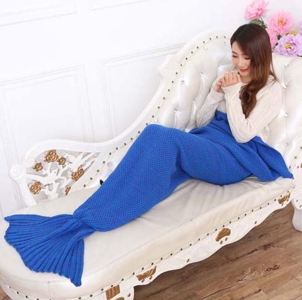 Mermaid Blanket With Unique Pattern For Home And Gift Giving