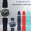 Быстросъемный ремешок для часов 20 21 22 мм Для IWC IW388109 IW387901 фторкаучук Mark 18 Portugal ремешок для часов Пряжка из нержавеющей стали