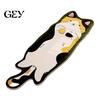 Pet-friendly Floor Mat Cute Cat Bath Rug, Irregular Animal Shaped Mat, Soft Absorbent Washable Non Slip Area Carpet for Tub, Shower, Bedroom,