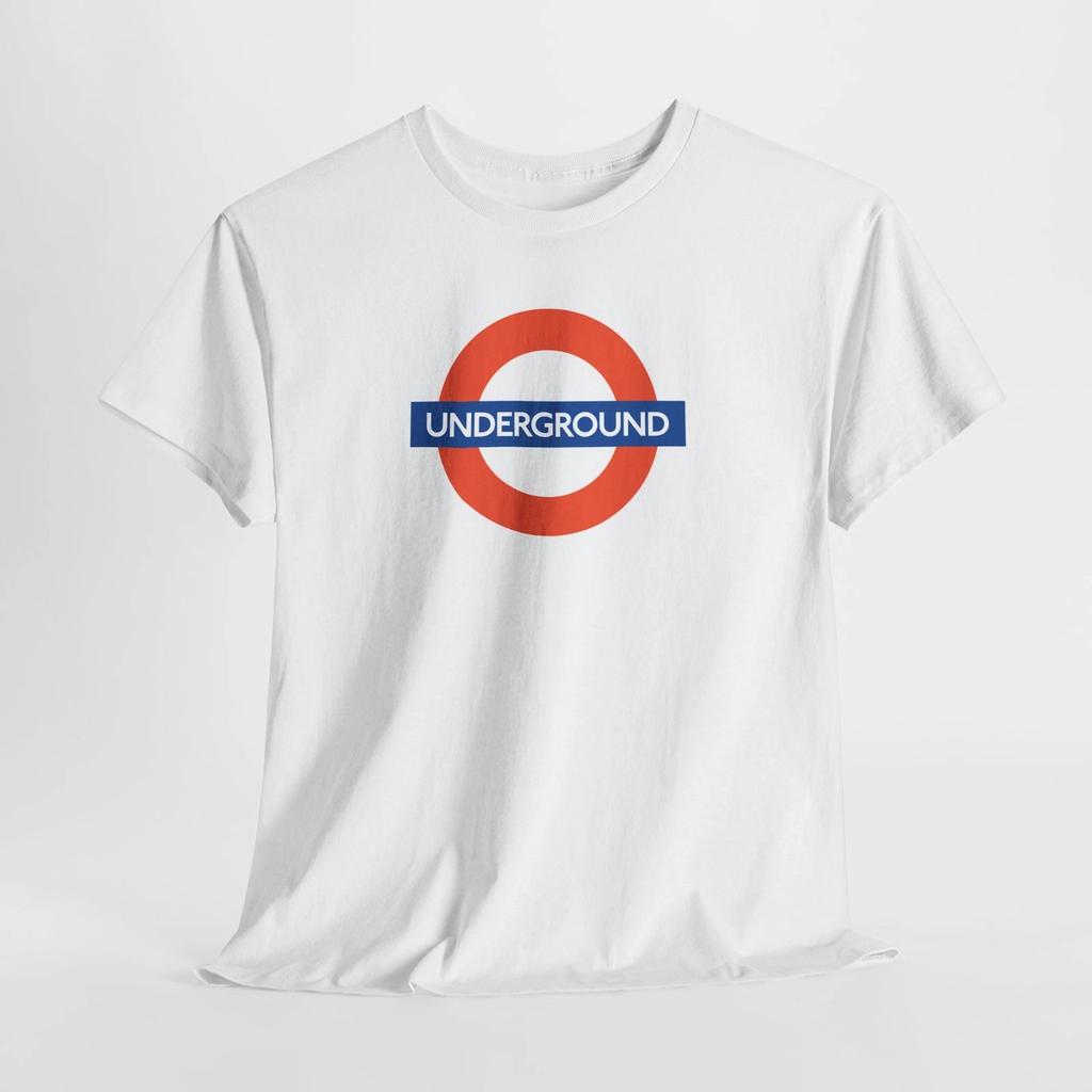 London UK Public Underground Tee. Transportation Shirt, Subway Graphic T-Shirt