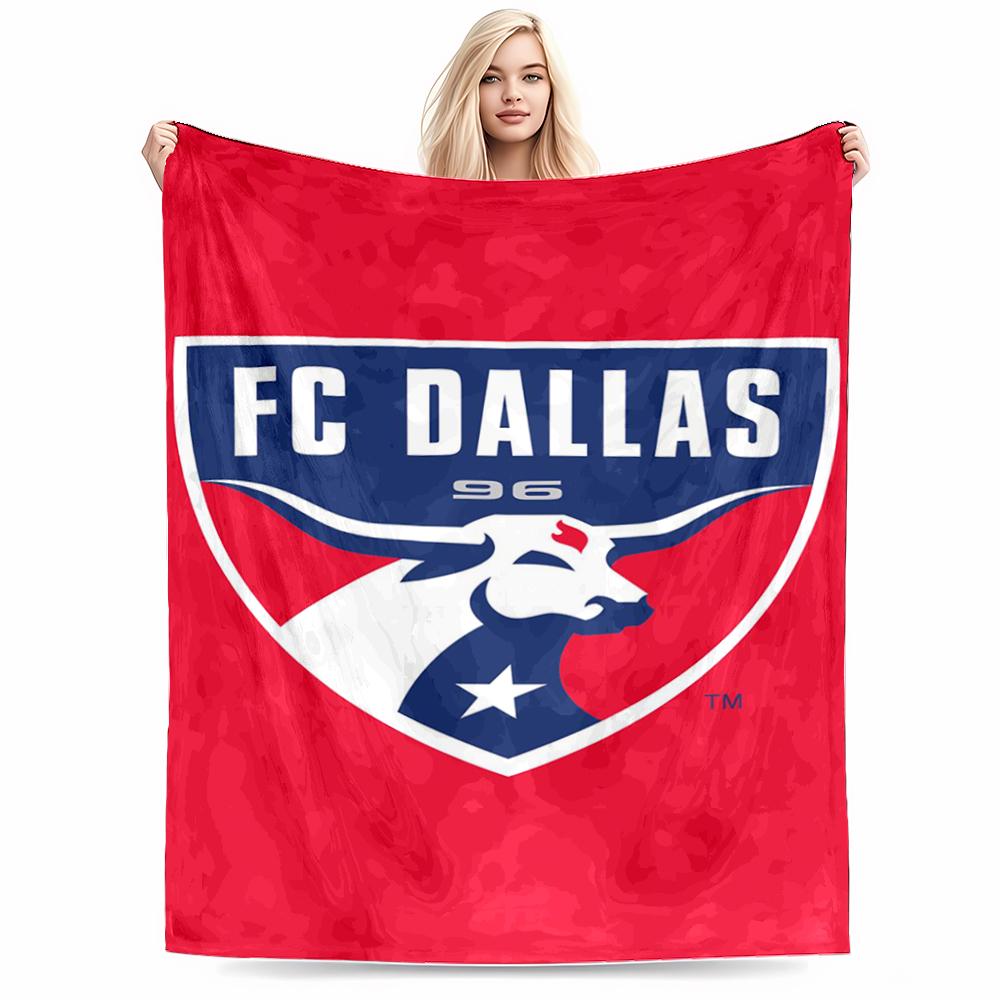 FC Dallas Logo Keep warm Keep warm for Home living room and bedroom sofas.