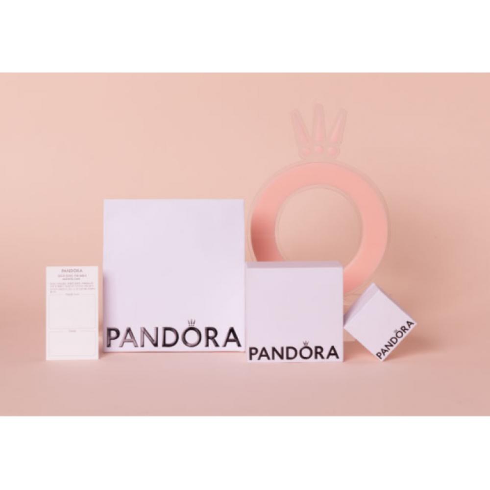 Pandora Возвышенное кольцо с розовым сердцем 198421c03