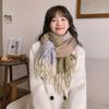 High Quality Soft Imitation Cashmere Scarf Women Autumn Winter Warm Comfortable Muffler Female Korean Version Thermal Wrap Girls