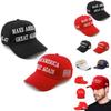 Трендовая бейсболка Make America Great Again классического красного цвета для летней моды