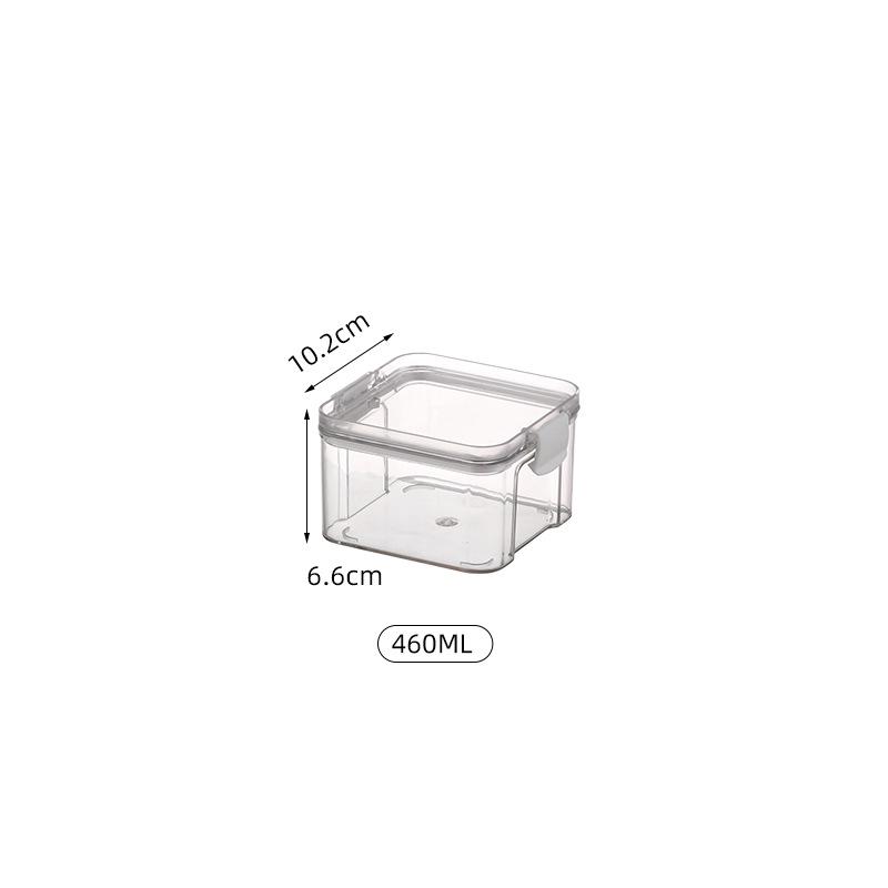 Кухонный ящик для хранения, герметичный контейнер для хранения продуктов, герметичный контейнер для хранения продуктов для кладовой с крышкой для муки, сахара и риса