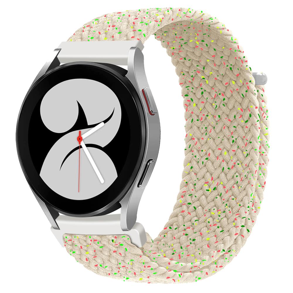 Плетеный Solo Loop ремешок для Samsung Galaxy Watch 7/5/pro/4/6/Classic/active 2 ремешок браслет Huawei watch GT/4/2e/2/3/pro ремешок