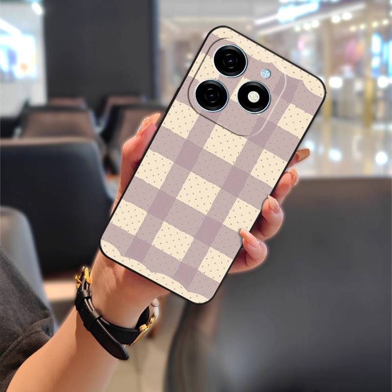 Противопылевой чехол для телефона с граффити для infinix Smart8 Pro/Smart8 Plus/X6526/X6525B, противоударный, полная защита, животные, милый, прочный