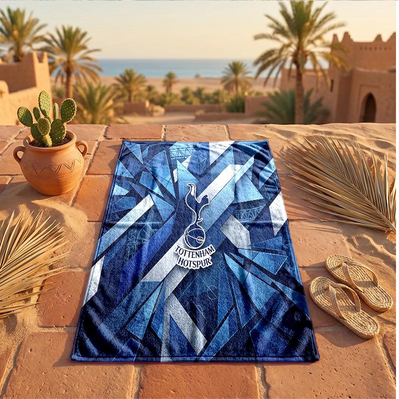 Tottenham Hotspur Print Microfiber Beach Towel Quick Dry Absorbent Large Towel For Beach Swimming Travel
