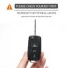 Keychain Silicone Car Key Cover For VW Volkswagen Polo Tiguan Passat B5 B6 B7 Golf 4 5 6 MK6 Jetta Lavida Skoda Octavia A5 Seat