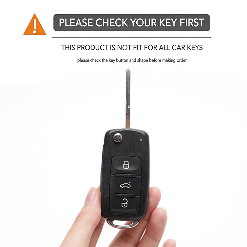 Keychain Silicone Car Key Cover For VW Volkswagen Polo Tiguan Passat B5 B6 B7 Golf 4 5 6 MK6 Jetta Lavida Skoda Octavia A5 Seat