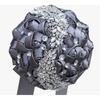 Handmade Wedding Bride Bridesmaid Bridal Bouquet Rose Holding Toss Artificial Flowers Bouquets with Satin Ribbon Rhinestone