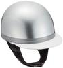Bike Parts Center Helmet Half Cork Half Three Button Silver Lame Free Size Circumference 7010 (Head 57cm~60cm)