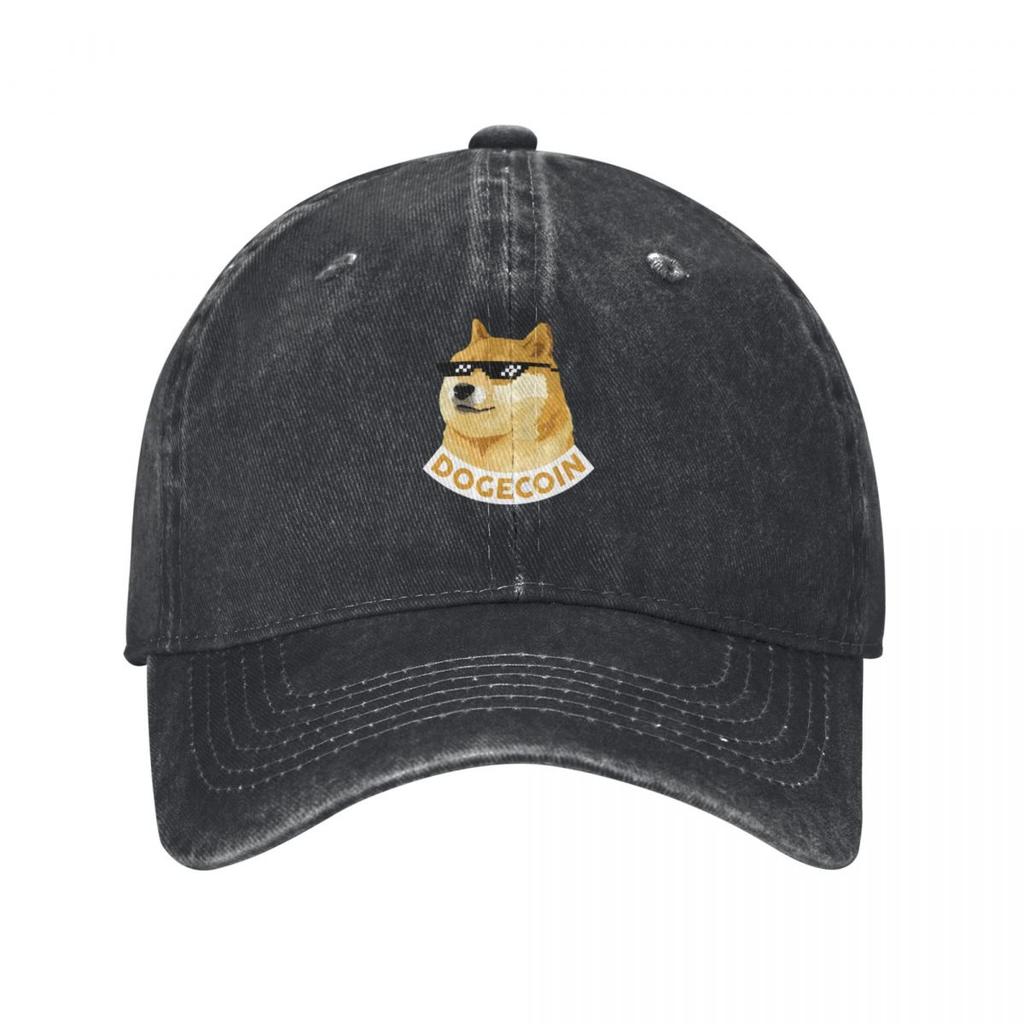 DOGECOIN Baseball Cap cute Kids Hat Christmas Hat tactical cap Unisexs Womens