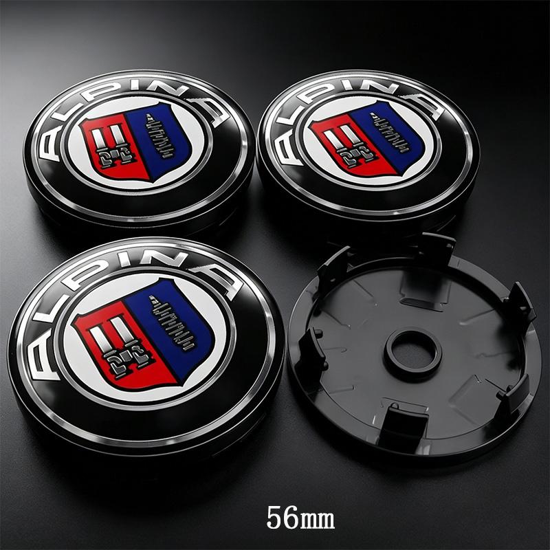 Hot For BMW M 4Pcs 56mm-68mm Car Wheel Center Caps For BMW Alpina M X1 X3 X5 X6 X7 E60 E92 E71 E70 E46 F34 G30 G70 G08 G05 G06 G01 G02 G31/G38