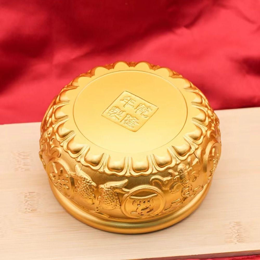 1Pcs Attract Wealth Brass Cornucopia Fortunate Desktop Small Ornament Treasure Bowls Home Decor