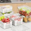 Refrigerator Storage Box Transparent Fridge Organizer Food Storage Containers Vegetable Fruit Baskets Kitchen Organizer Tools