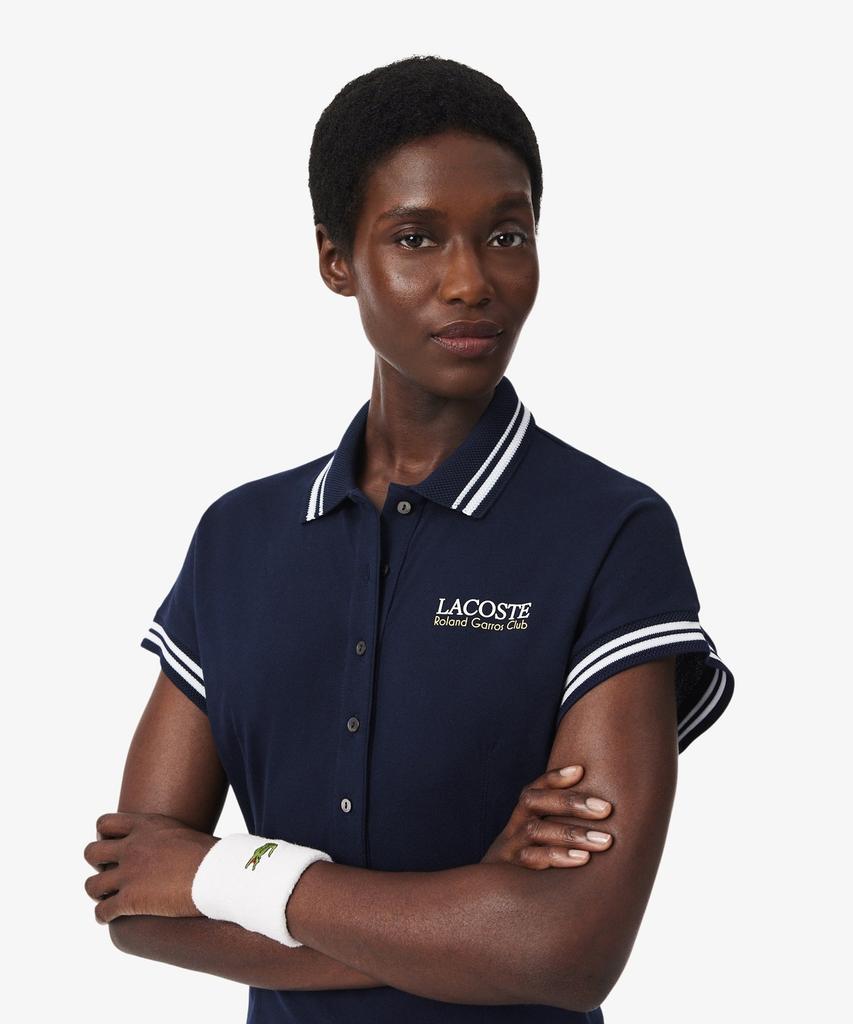 Lacoste Women'S Roland Garros Tennis Pique Dress Ef0584-56G 166