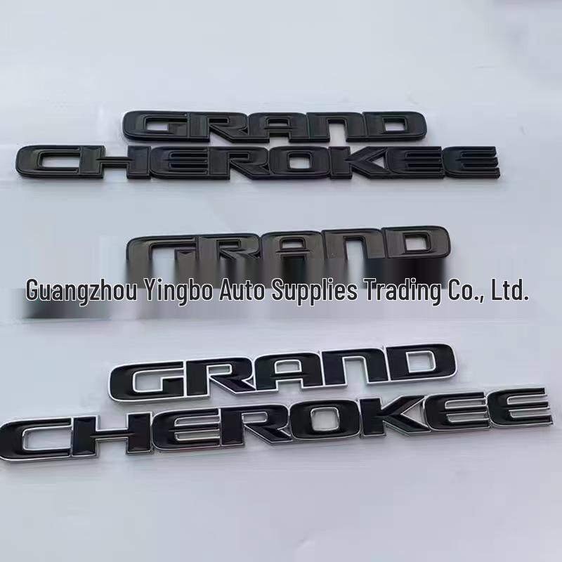 Наклейка-эмблема на крыло и боковую дверь Jeep Grand Cherokee