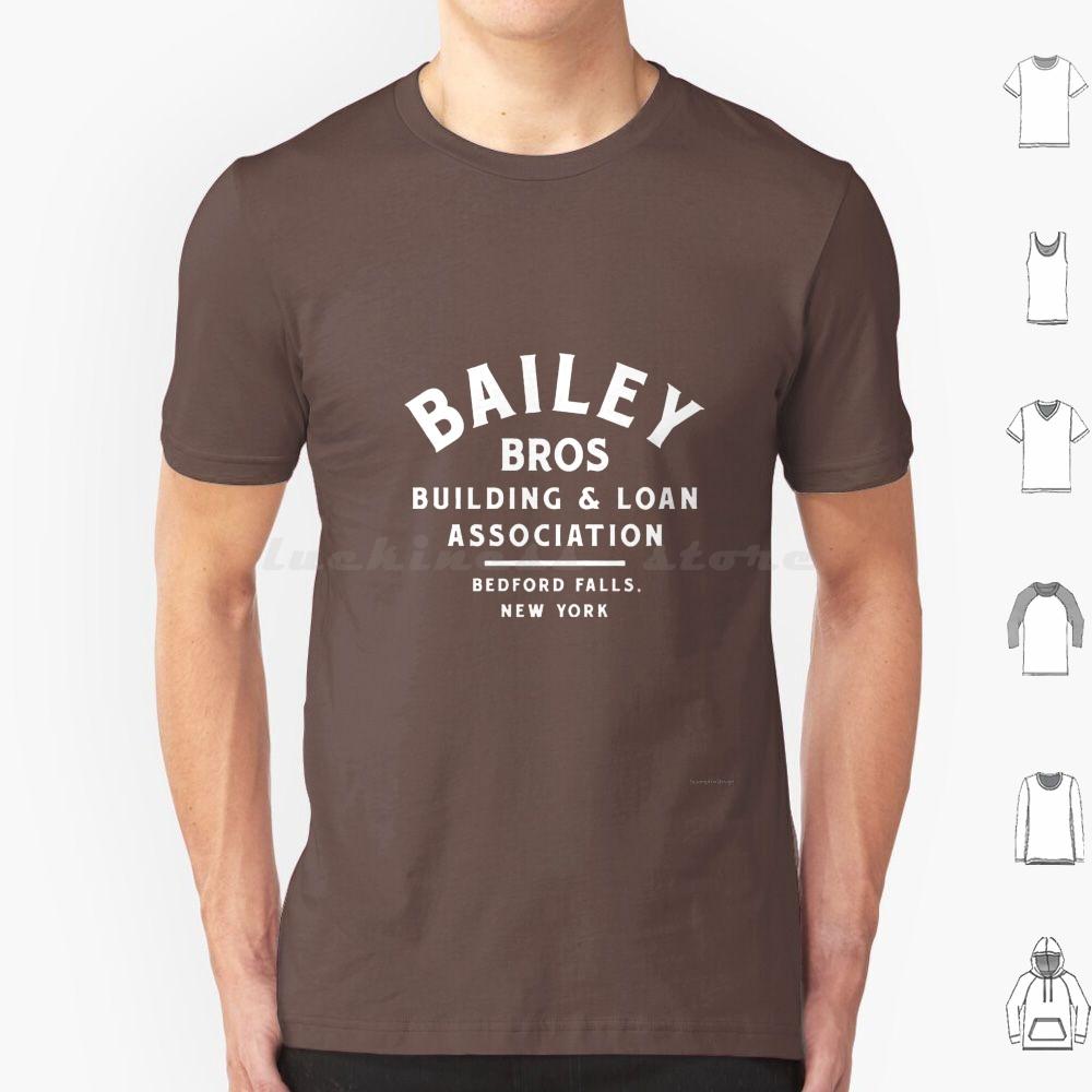 Это прекрасная жизнь  Белый шрифт  Футболка Мужчины Женщины Дети 6xl Bailey Bros Building And Loan Falls Ny