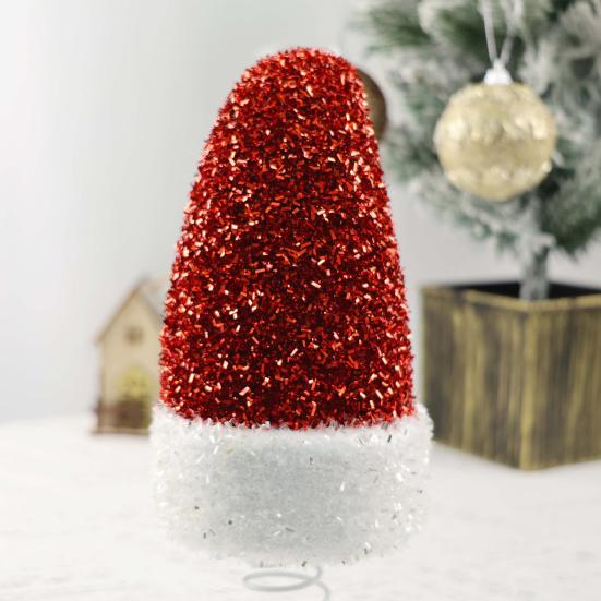 Рождественская шляпа Верхушка елки Звезда Пайетки Украшение Праздничная атмосфера Рождественская шляпа Верхушка для елки Украшение для праздничной вечеринки