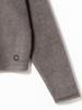 Ray Beams ORCIVAL Fleece Crew Neck TOP GREY 2 Cardigan, Women's,