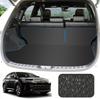 YORKNEIC Toyota Harrier 60 Series Luggage Mat Backrest Cover Designed for Vehicle Models Trunk Mat Seat Back Cover Cargo Mat Back Mat Synthetic