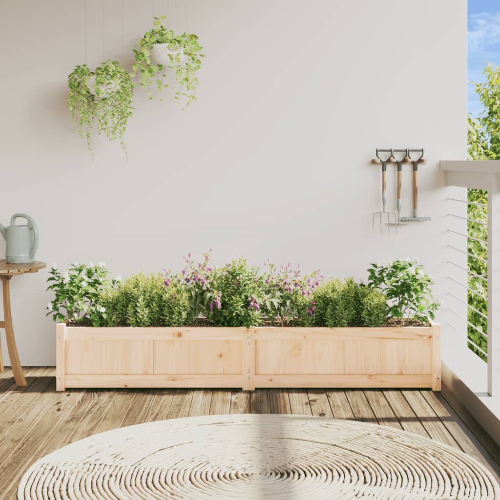 Planting Box 180x31x31 cm Solid Pine Wood
