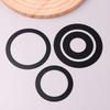 Black Led Spotlight Downlight O Rings Lampshade Ring Adapter Concealed Spacers Shims Washers Light Stand Extension Gaskets