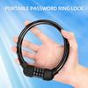 Портативный противоугонный кодовый замок-кольцо для велосипеда для горного велосипеда